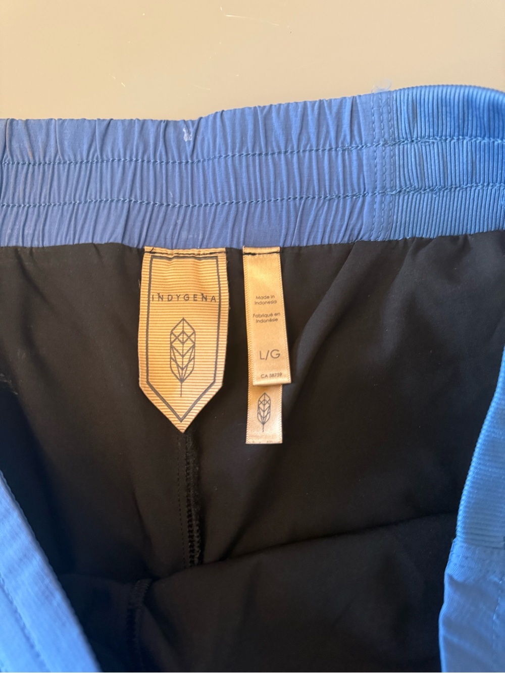 Indygena lightweight blue athletic/hiking skort - Picture 3 of 5